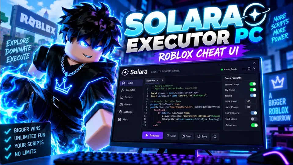 INSANE... Best Roblox Solara Executor 2026 | Free Keyless Exploit Working
